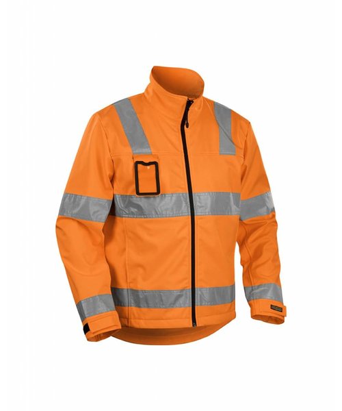 Blaklader - Blåkläder High Vis Softshell Jacke Kl. 3 : Orange - 483825175300