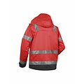 Blaklader - Blåkläder Jas ongevoerd High vis : Rood/Zwart - 483719775599