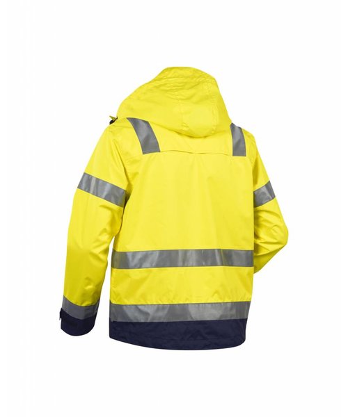 Blaklader - Blåkläder High Vis, Waterproof Jacket Yellow/navy blue