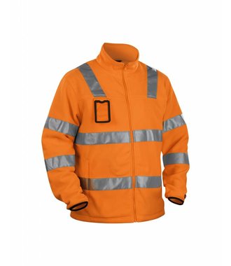 Fleece Jacket High visibility Orange