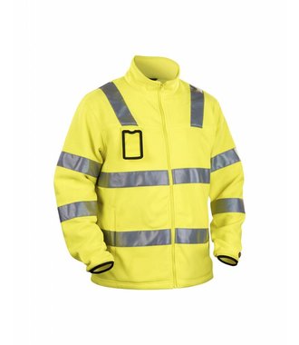 Fleece Jacket High visibility Yellow