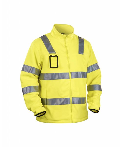 Blaklader - Blåkläder Fleecejas High vis : Geel - 483325603300