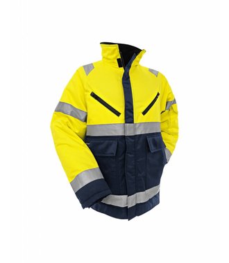 Veste hiver Haute-Visibilité : Jaune/Marine - 482819003389