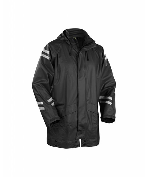 Blaklader - Blåkläder Regenjacke lang : Schwarz - 430120009900