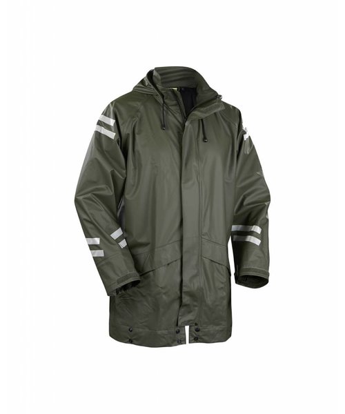 Blaklader - Blåkläder Rain jacket Army green