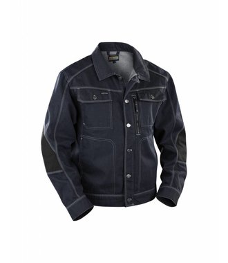 Craftsman Denim Jacket : Marineblau/Schwarz - 405911408999