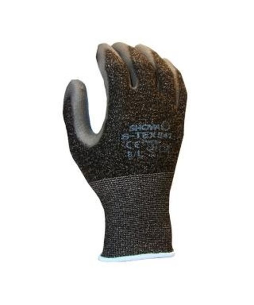 Showa S-TEX 541 Gants résistants aux coupures avec revêtement antidérapant en PU - compatibles avec les écrans tactiles