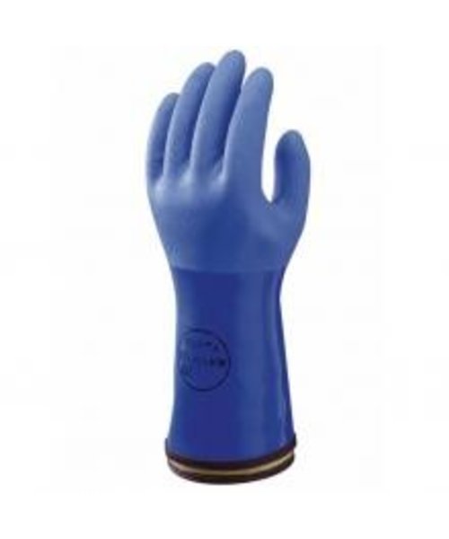 Showa Showa 495 Thermo Cold resistant oil work glove made of PVC - long sleeve