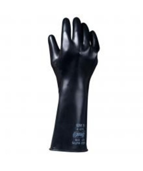 Showa Showa 878 Butyl chemical resistant gloves for working with acetone and ketone, MEK, esters