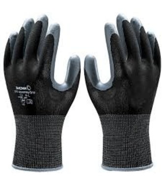 Showa 370 Assembly Grip black work glove