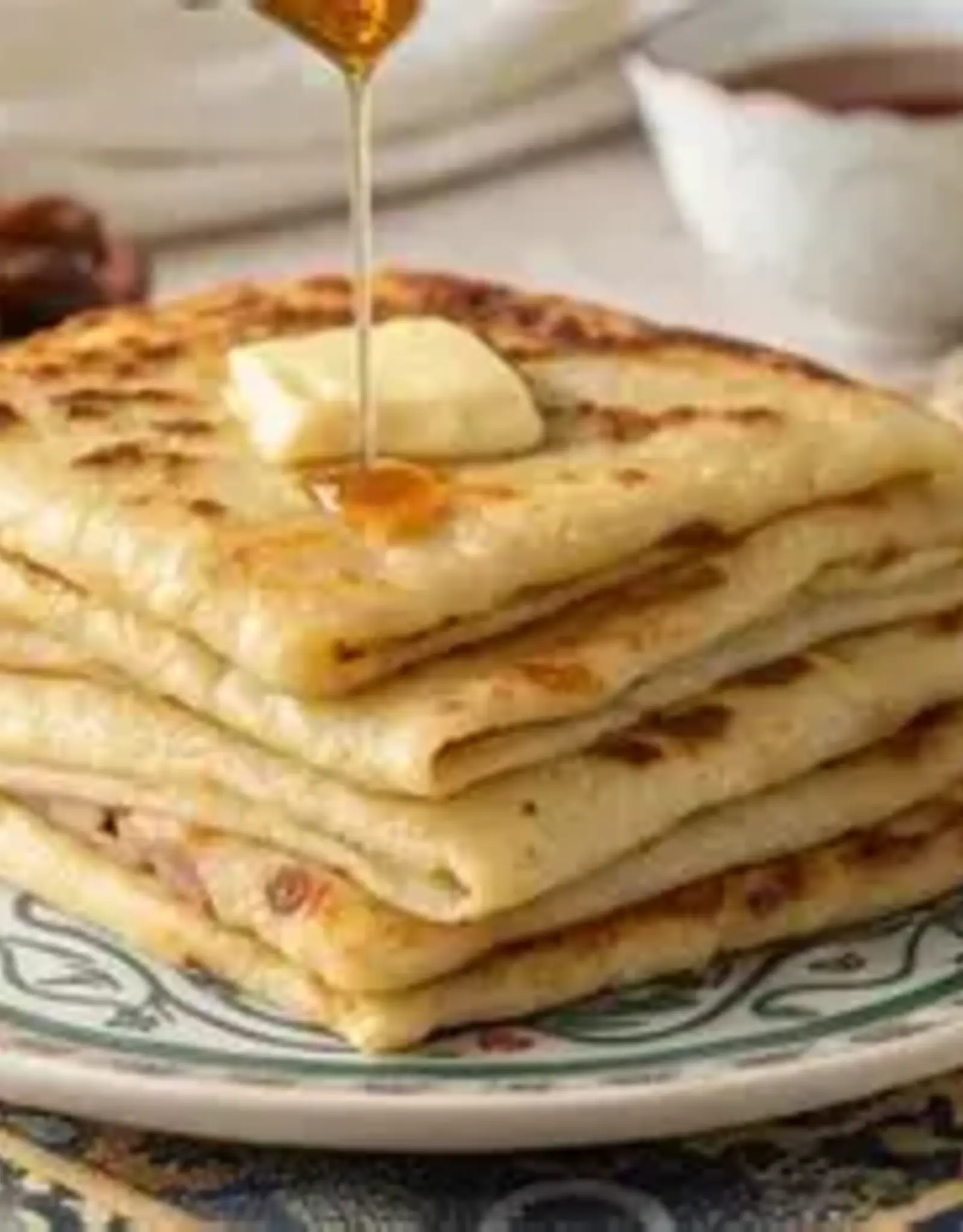 Marokkaanse msemen en meloui