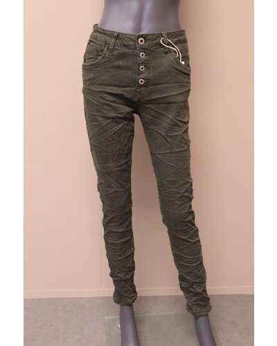 Karostar jeans met dubbele zak denim blue (K7014) - Heuveltex