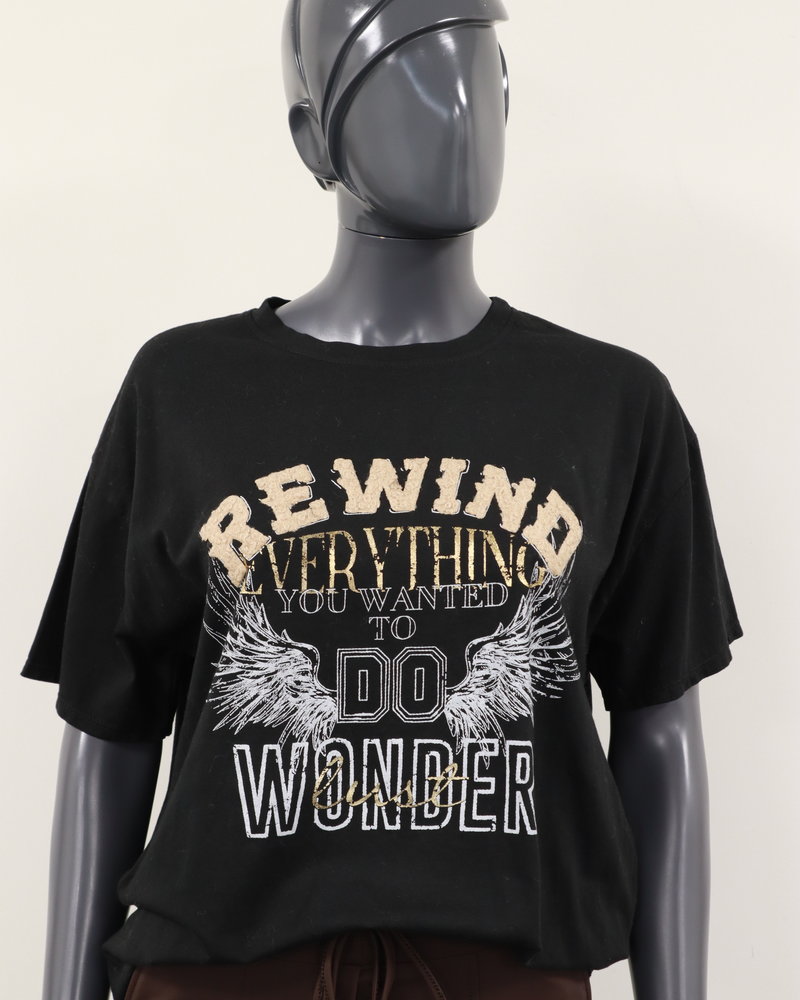 Oversized shirt "Rewind"
