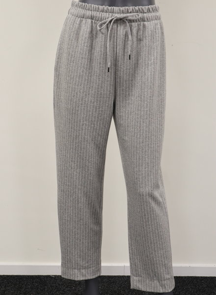 Pantalon "Joyce" grijs/wit