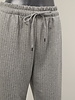 Pantalon "Joyce" grijs/wit