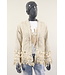 Boho vest "Las Palmas" beige