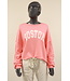 Sweater "Boston" koraal roze