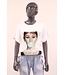 T-shirt "Audrey Bubblegum" wit/mint