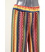 Wide leg broek "Multi Color"
