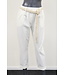 Jog pantalon broek "Met ceintuur" off-white