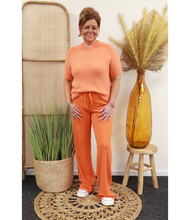 Ambika Wide leg pantalon "Ot" oranje