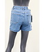 Denim Short met overslag