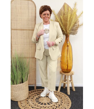 Blazer "Summer Style" beige