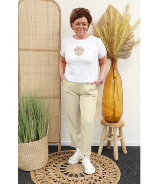 Pantalon "Summer Style" beige