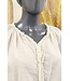 Xuna Boho blouse "Met pofmouw" beige