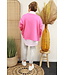 Oversized sweater "Simone" roze
