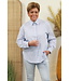 Blouse "Loes" gestreept blauw/wit