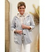 Glam Style Oversized blazer "Good Vibes" grijs