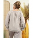 Boho blouse "Playa" taupe