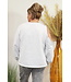Sweater "Met open schouder" grijs