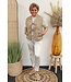 Gilet "Met striksluiting" camel