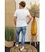 T-shirt "Weekend" lime groen
