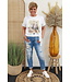 T-shirt "Met tas" beige/camel
