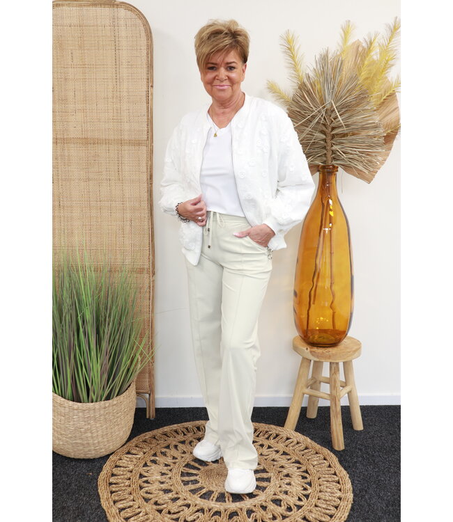 Travel pantalon "Elegance" kiezel