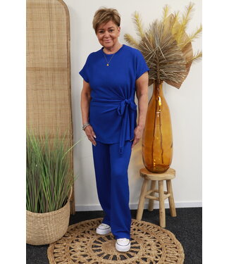 Complete set "Ineke" Cobalt blauw
