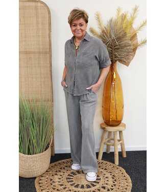 Blouse "Lieke" grijs
