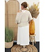 Maxi rok "Crepe" met zakken off-white