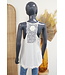 Top met kant "Viscose" off-white