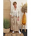 Glam Style Maxi rok "Met overslag" camel
