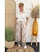 Wide leg pantalon "Jungle" beige/camel