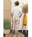 Wide leg pantalon "Jungle" beige/camel
