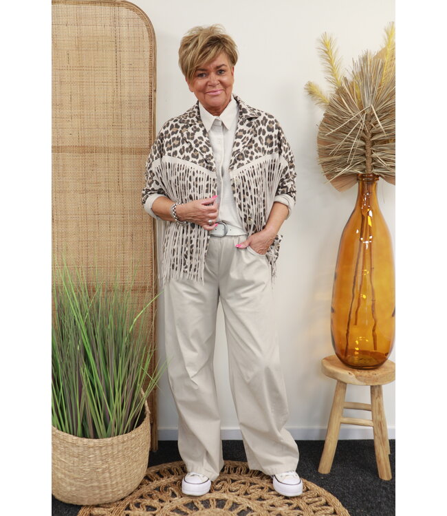 Issima Jack "Met franjes" panter