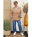 Blazer "Met overslag" camel