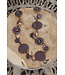 May Gem Ketting "Boho" hout
