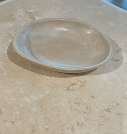 Atelier V Schaal Ovaal Beige Mat Klein - 13 cm