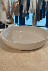 Atelier V Schaal Plat Beige Glans - 20 cm